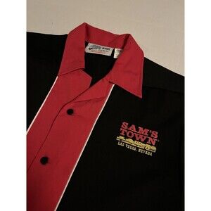 VTG Sam’s Town Las Vegas Bowling Cruisin USA Shirt MEDIUM Casino AMF PBA Retro